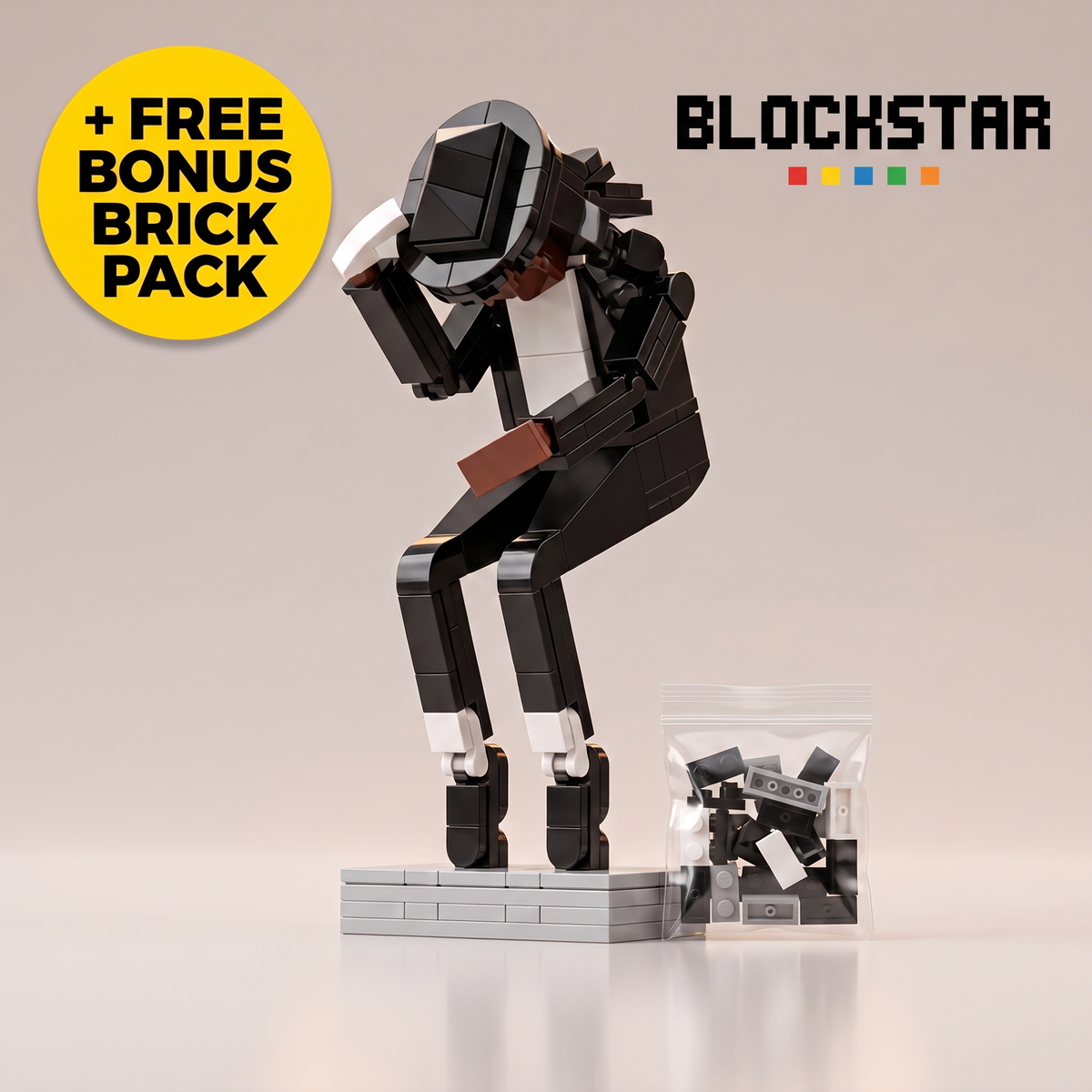 Block Star- MJ Building Block Action Figure